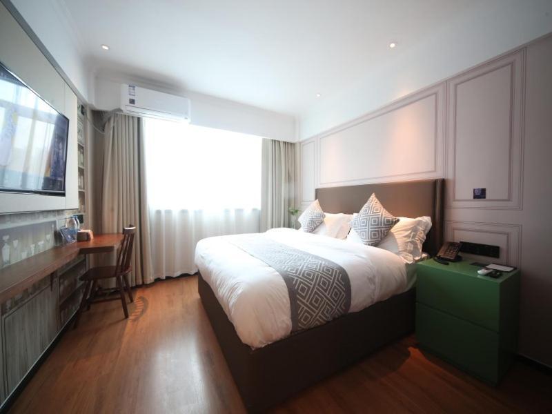 Gma Hotel Shanghai Wuning Road Zhenping Road Metro Station Xangai Exterior foto